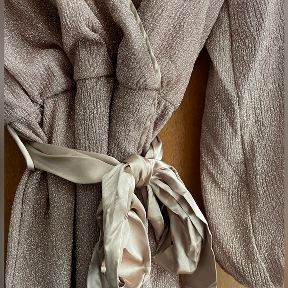 Baltic Born Packard Sparkle Mini Dress in Autumn Rose - Picture 3 of 5